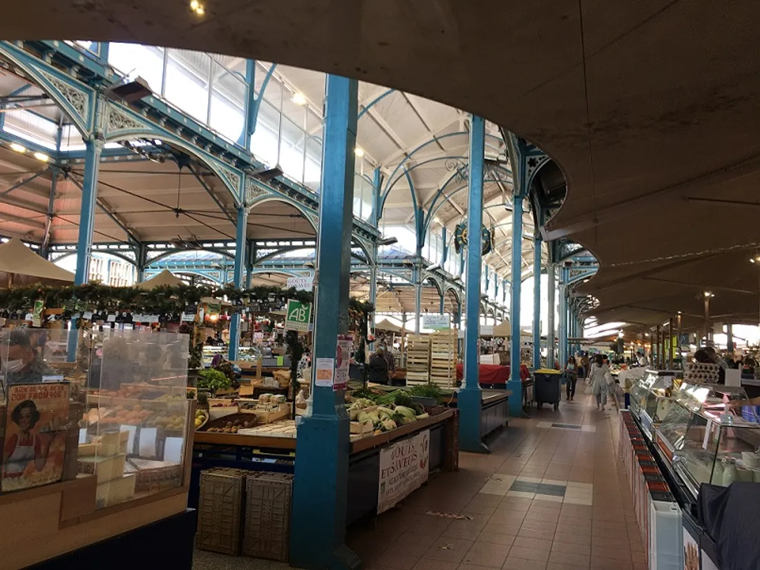 La prochaine édition du "Brunch des Halles à emporter" aux halles de Dijon, aura lieu dimanche
